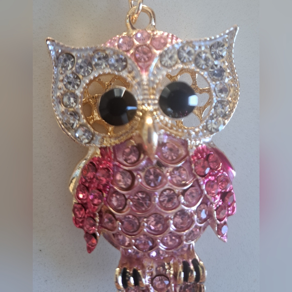 Betsey J. Owl Keychain